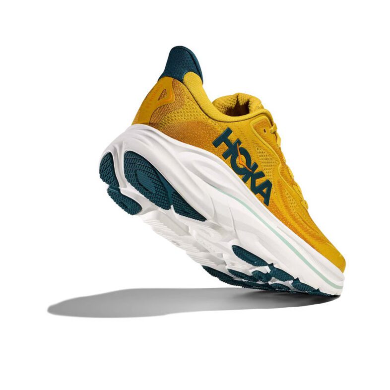 Hoka Clifton 10 Hombre Yellow Gold / Tidal Wave - Imagen 4