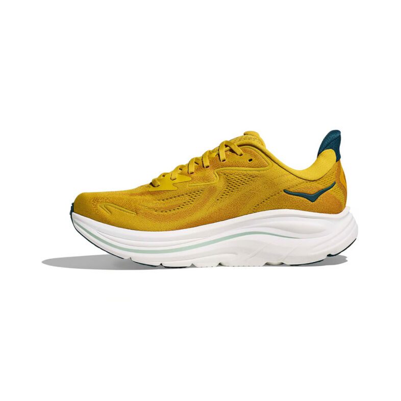 Hoka Clifton 10 Hombre Yellow Gold / Tidal Wave - Imagen 8