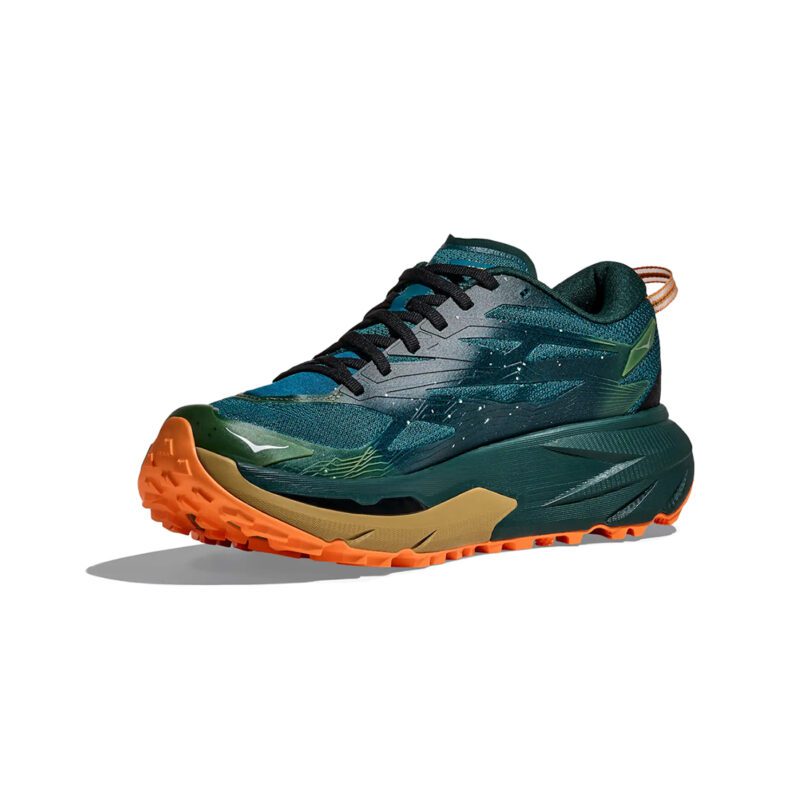 Hoka Mafate 5 Hombre Tidal Wave / Mustard Seed - Imagen 3