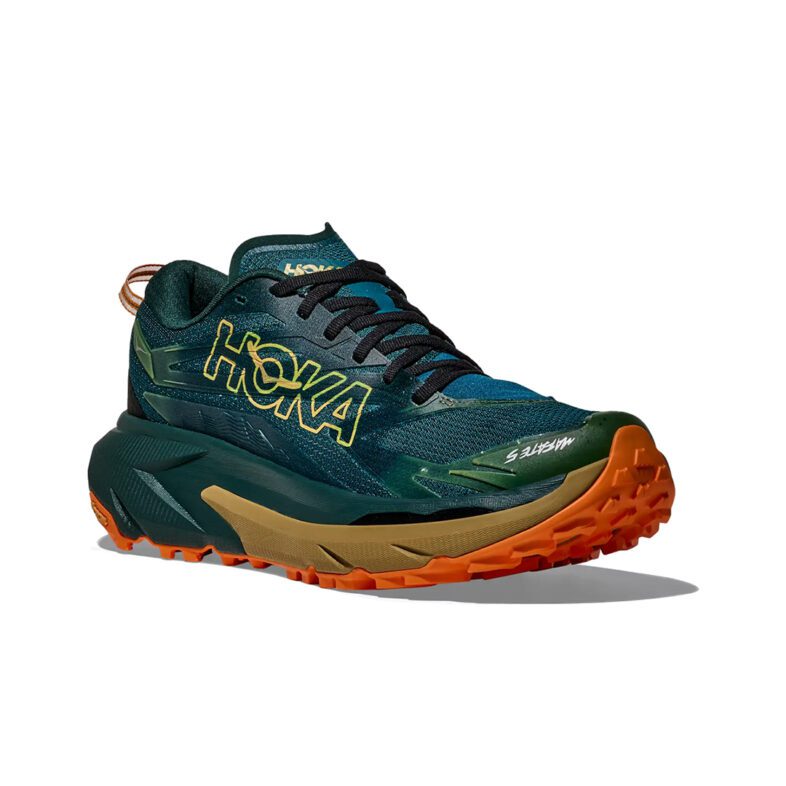 Hoka Mafate 5 Hombre Tidal Wave / Mustard Seed - Imagen 6