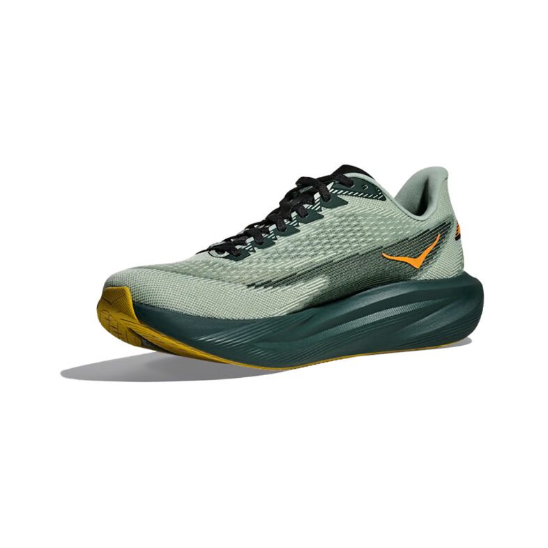 HOKA Mach 7 Hombre Green/Yellow - Imagen 3