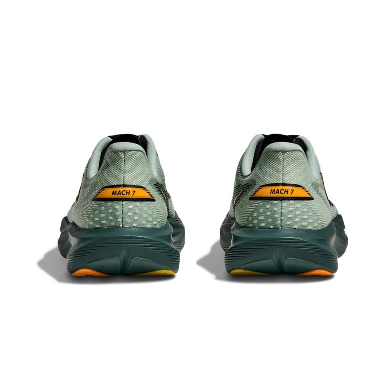 HOKA Mach 7 Hombre Green/Yellow - Imagen 5