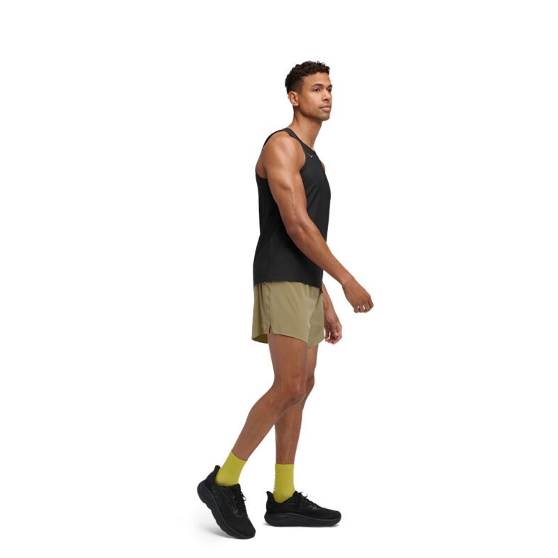 Shorts Hoka Hombre Glide 5 Brown - Imagen 3