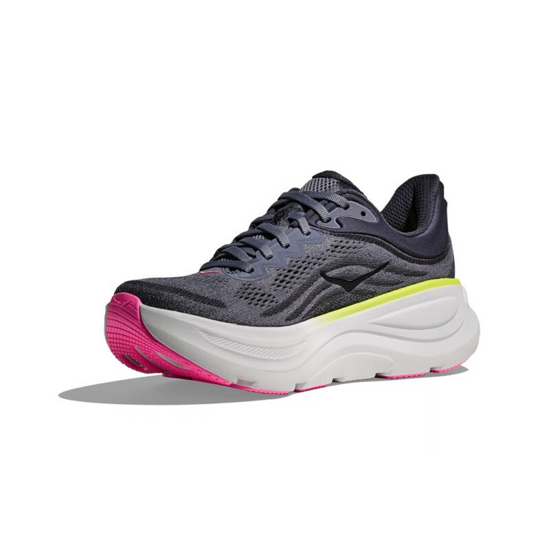 Hoka Bondi 9 Mujer Charcoal Grey / Grey Skies - Imagen 3