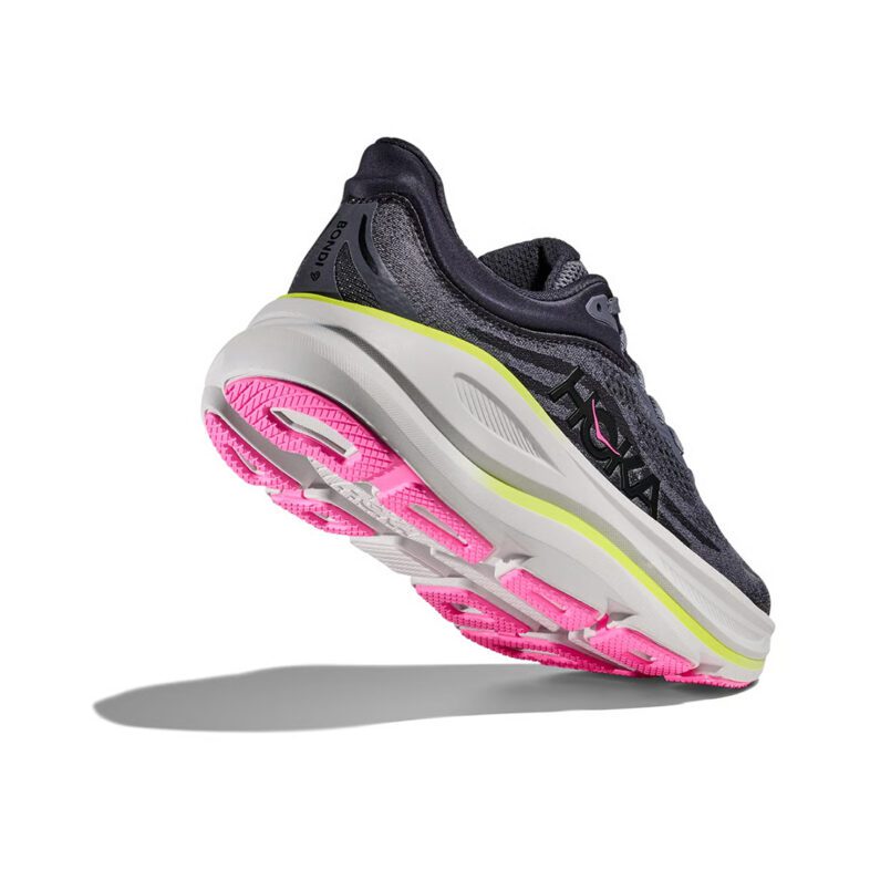 Hoka Bondi 9 Mujer Charcoal Grey / Grey Skies - Imagen 4