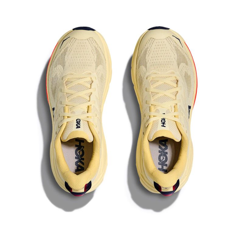 Hoka Challenger 8 Mujer Vintage Yellow / Midnight Blue - Imagen 2