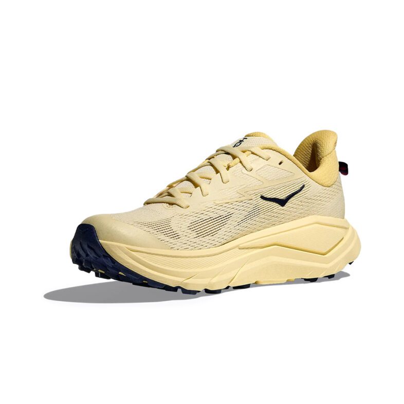 Hoka Challenger 8 Mujer Vintage Yellow / Midnight Blue - Imagen 3