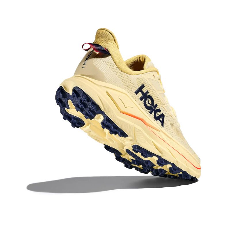 Hoka Challenger 8 Mujer Vintage Yellow / Midnight Blue - Imagen 4