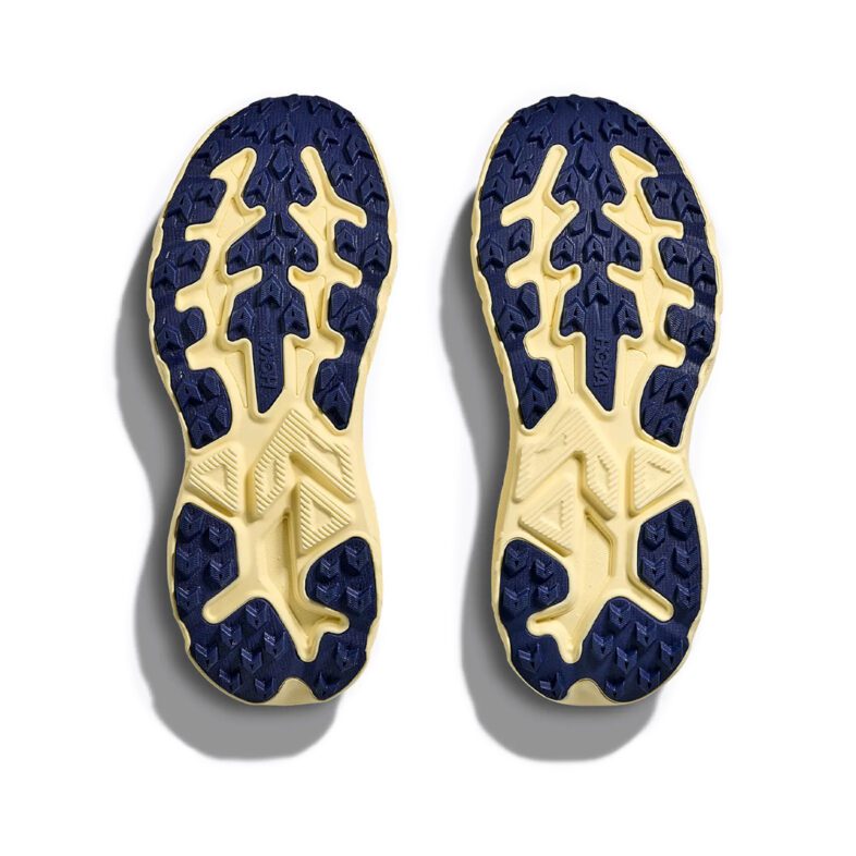 Hoka Challenger 8 Mujer Vintage Yellow / Midnight Blue - Imagen 7