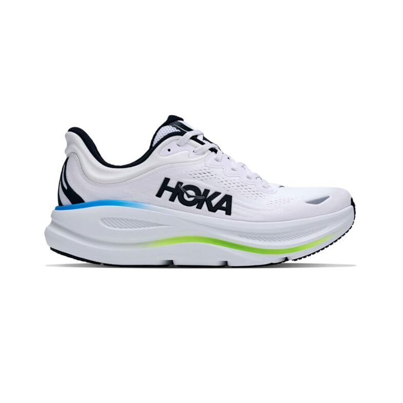 Hoka Bondi 9 Hombre Frost / Black