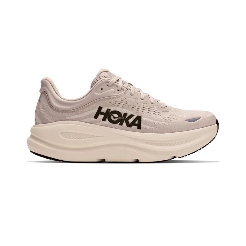 Hoka Bondi 9 Hombre River Rock Grey / Alabaster