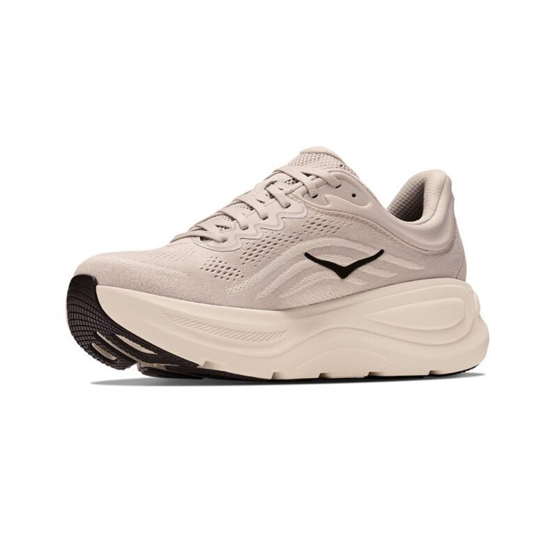 Hoka Bondi 9 Hombre River Rock Grey / Alabaster - Imagen 3