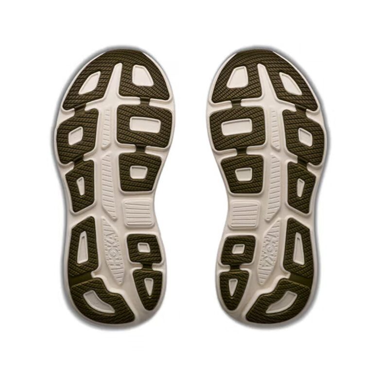 Hoka Bondi 9 Mujer River Rock Grey / Alabaster - Imagen 6
