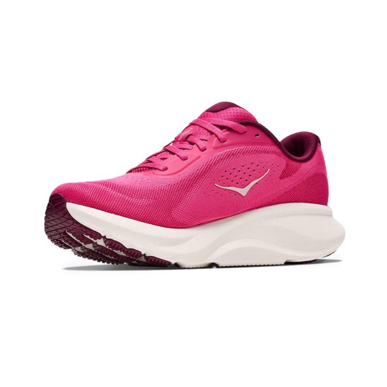 Hoka Rincon 5 Mujer Pink Punch / Alabaster - Imagen 3