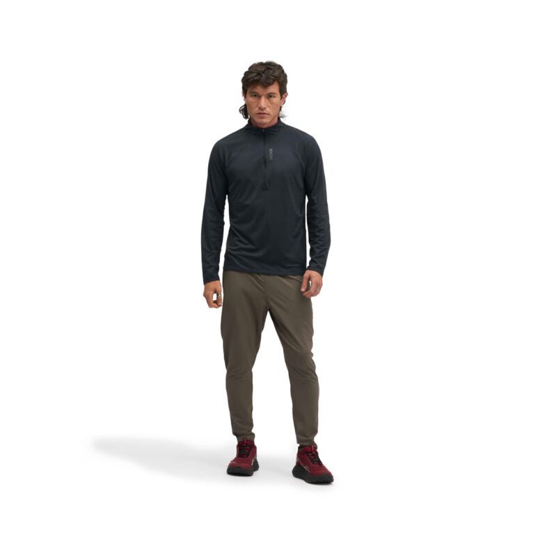 Polerón Hoka SkyForm Half Zip Black - Imagen 3