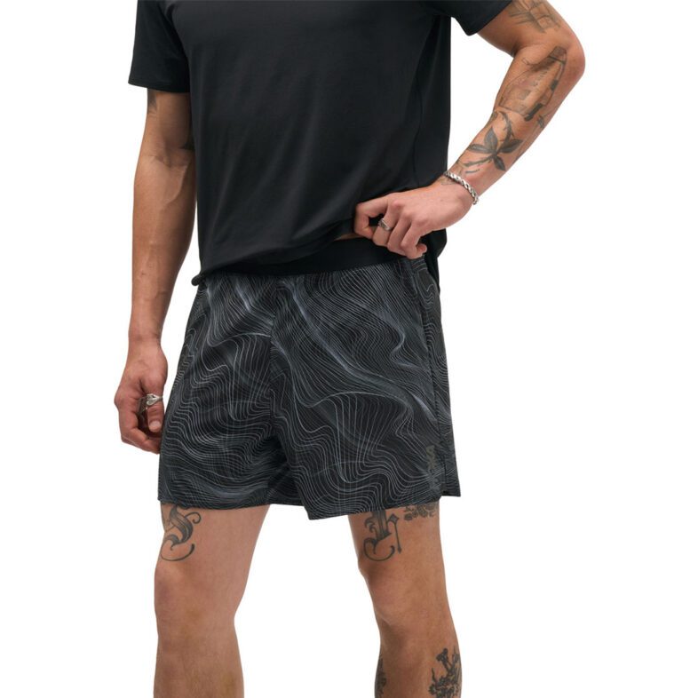 Shorts Hoka Glide 5'' Black