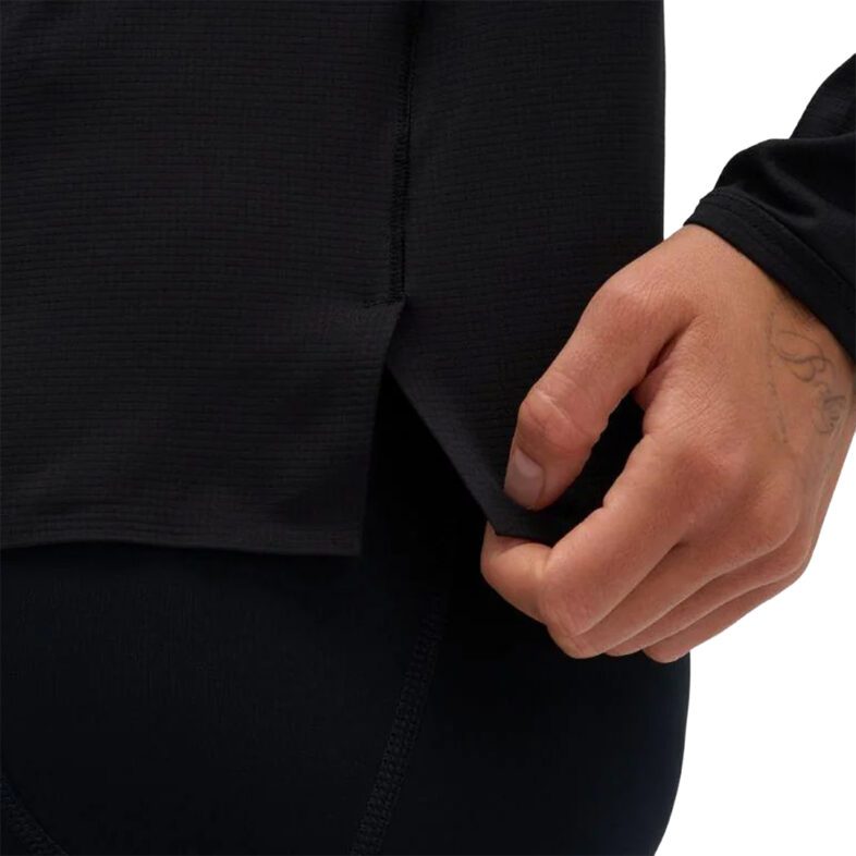 Polera Hoka Mujer EveryRun Long Sleeve Black - Imagen 4