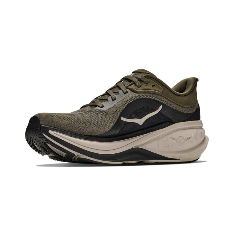 Hoka Clifton Pro Hombre Antique Olive / River Rock Grey - Imagen 3