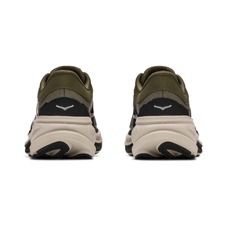Hoka Clifton Pro Hombre Antique Olive / River Rock Grey - Imagen 5