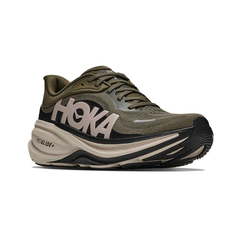 Hoka Clifton Pro Hombre Antique Olive / River Rock Grey - Imagen 6