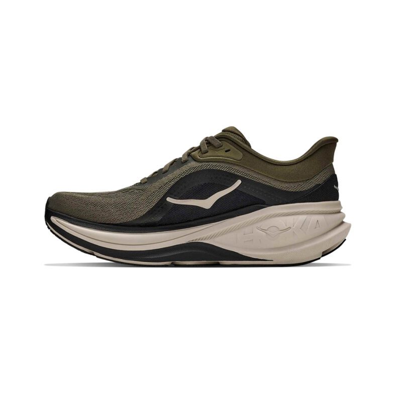 Hoka Clifton Pro Hombre Antique Olive / River Rock Grey - Imagen 8
