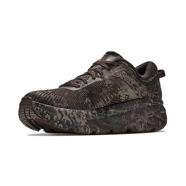 Hoka Bondi 7 Beams Hombre Chestnut / Black Bean - Imagen 3