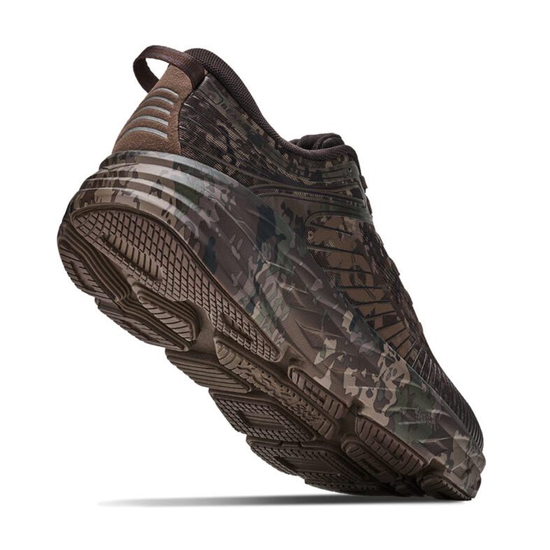 Hoka Bondi 7 Beams Hombre Chestnut / Black Bean - Imagen 4
