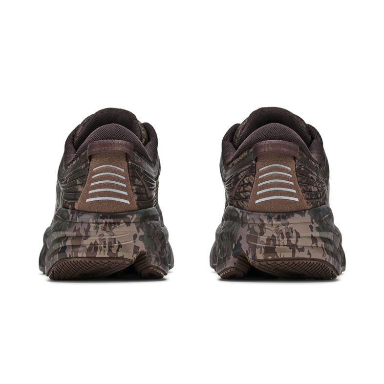 Hoka Bondi 7 Beams Hombre Chestnut / Black Bean - Imagen 5