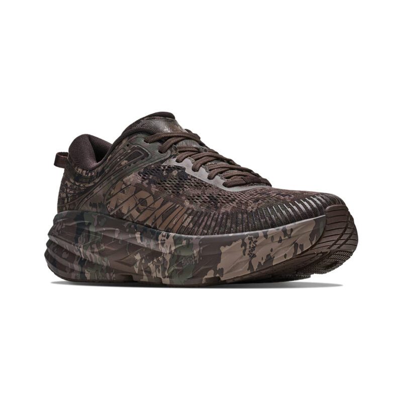 Hoka Bondi 7 Beams Hombre Chestnut / Black Bean - Imagen 6