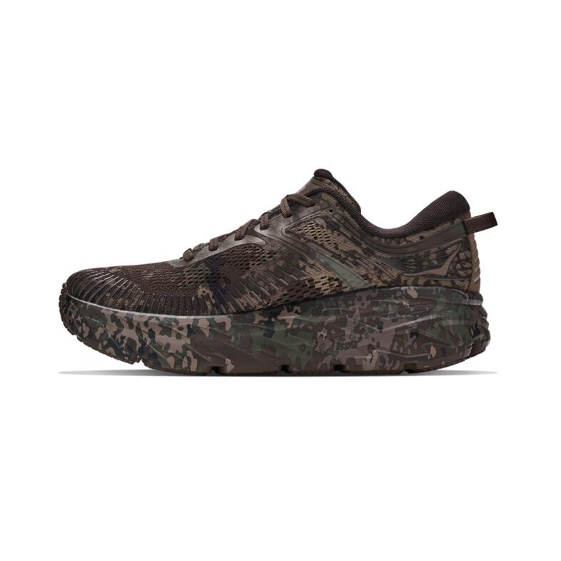 Hoka Bondi 7 Beams Hombre Chestnut / Black Bean - Imagen 8