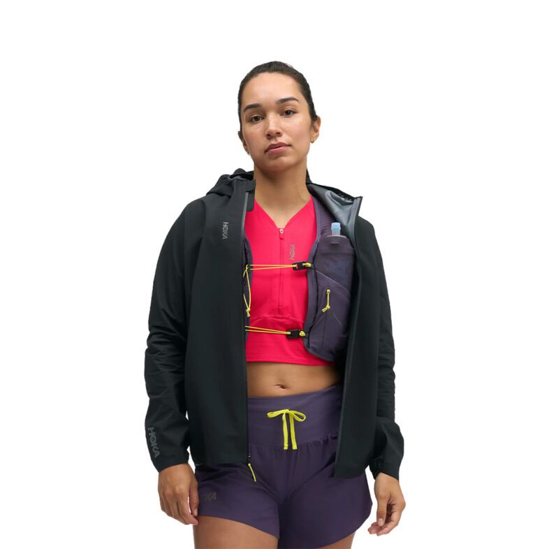 Chaqueta Hoka Mujer GORE-TEX Black - Imagen 4