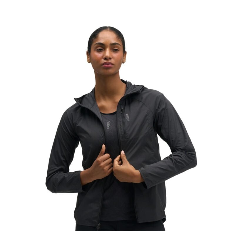 Chaqueta Hoka SkyFlow Mujer Black - Imagen 4