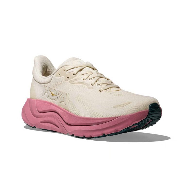 Hoka Arahi 8 Mujer Alabaster / Lingonberry - Imagen 6
