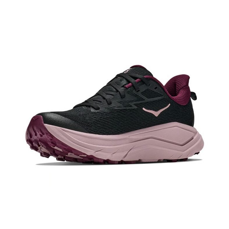 Hoka Challenger 8 Mujer Black / Pink - Imagen 3