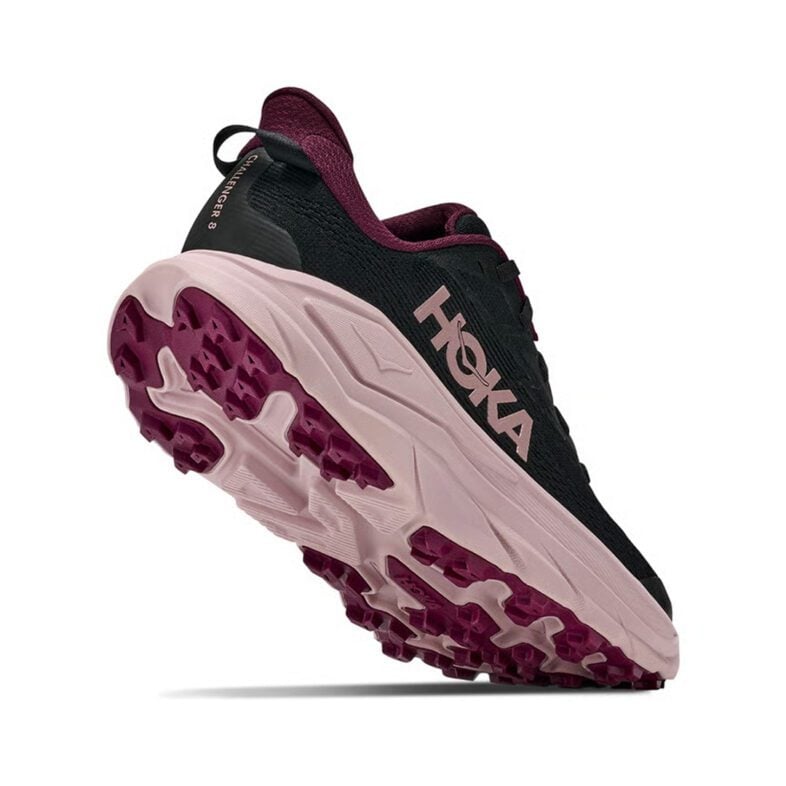 Hoka Challenger 8 Mujer Black / Pink - Imagen 4
