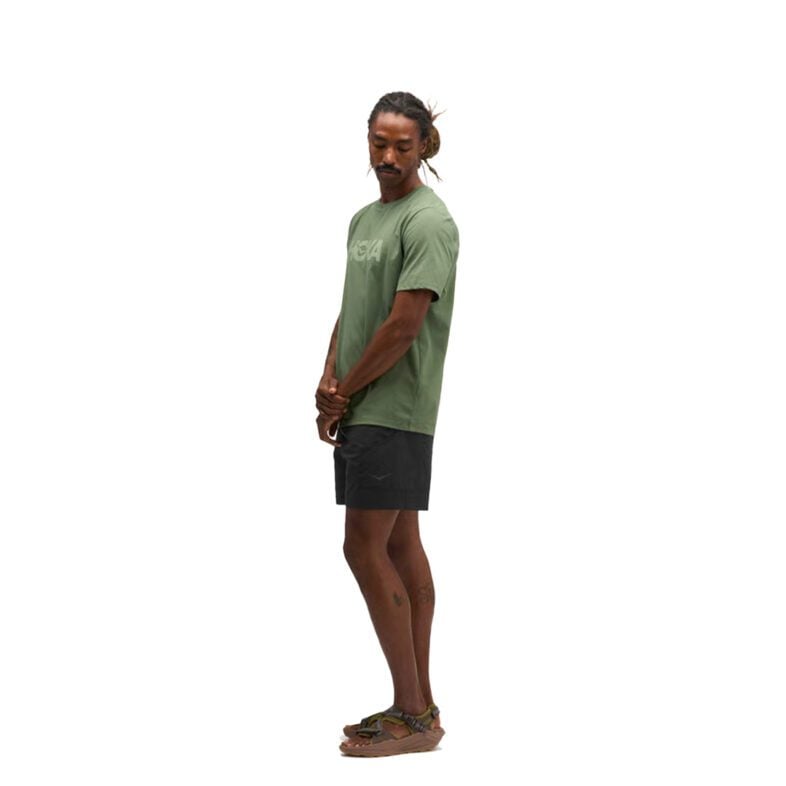 Polera Hoka Core Logo Green - Imagen 3