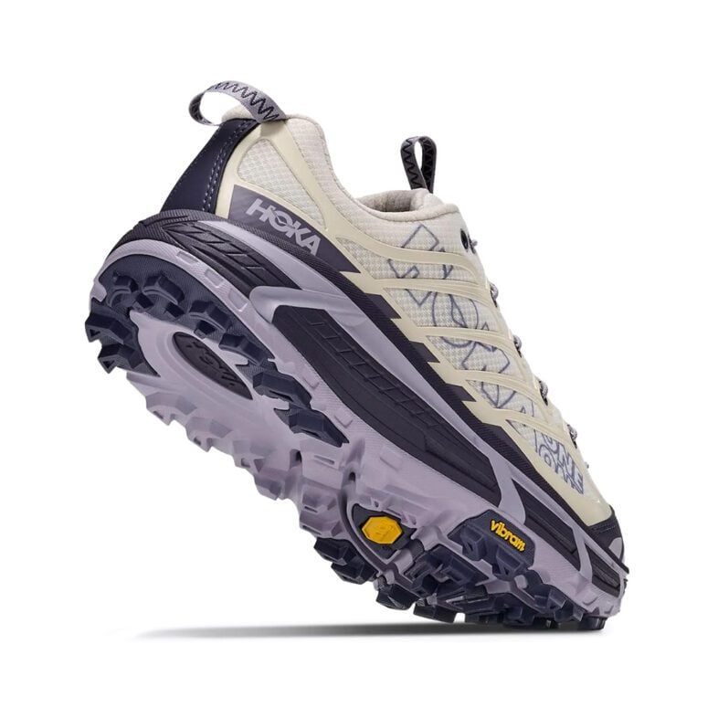 Hoka Mafate Three2 Wordmark Mujer Beige - Imagen 4