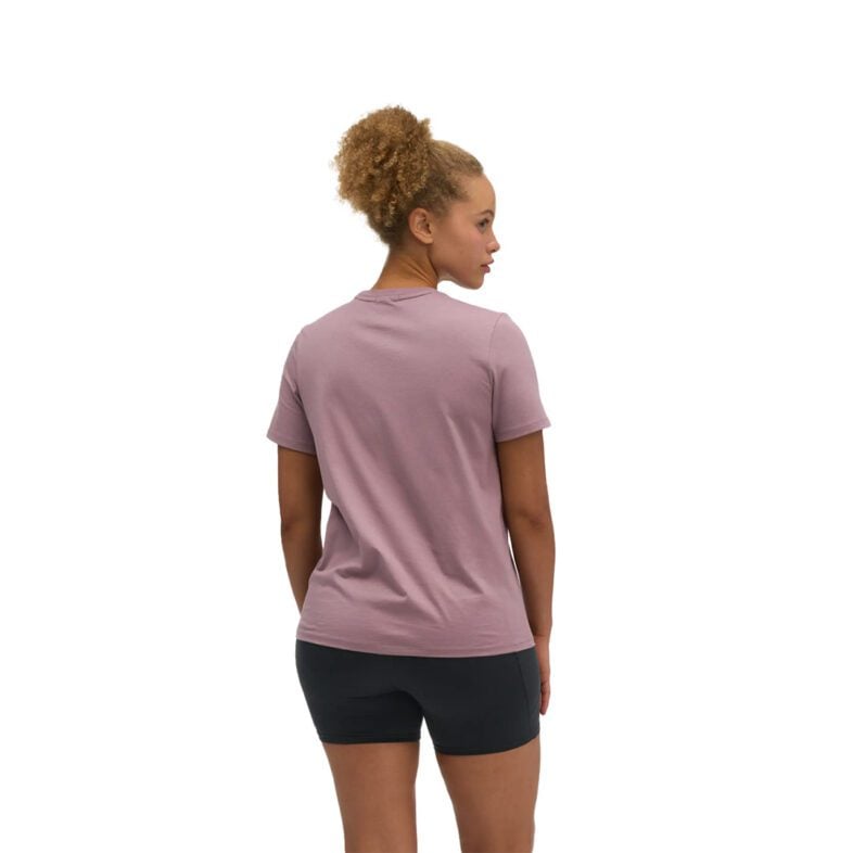 Polera Hoka Mujer Core Logo Dark Quartzite - Imagen 2